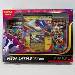 Pokemon TCG: Mega Evolution : Mega Latias ex Collection Box Sealed - Image 2