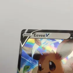 Pokemon Eevee V 108/159 Crown Zenith Ultra Rare Holo Basic 200 HP 2023 You Iribi - Image 5