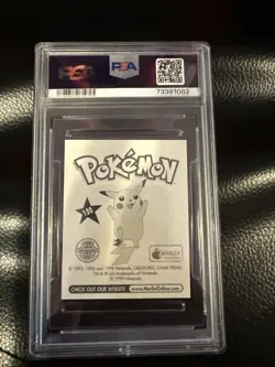 1999 Merlin Pokemon #150 Mewtwo PSA 10 Gem Mint - Image 2