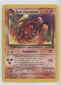 Dark Charmeleon Italian Pokemon Team Rocket #32 2000 - Image 1