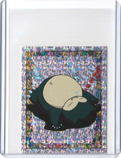 Pokemon- 1999 Merlin Sticker Snorlax #S22 Prism - Image 1