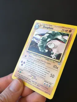 Pokemon TCG Donphan 21/111 Neo Genesis Rare LP/MP - Image 3