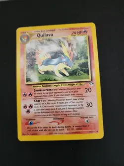 Pokemon Quilava 47/111 Neo Genesis Uncommon English Regular United States - Image 1