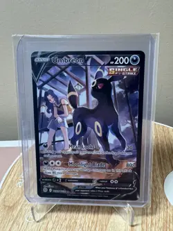 Pokemon Umbreon V TG22/TG30 Brilliant Stars Trainer Gallery Full Art Holo - Image 1