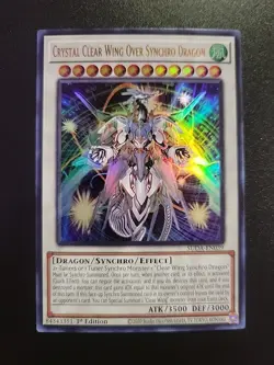 Yu-Gi-Oh! Supreme Darkness - Crystal Clear Wing Over Synchro Dragon SUDA-EN039 - Image 1