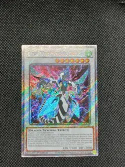 Clear Wing Synchro Dragon 1st Edition Platinum Secret Rare RA04-EN249 Yu-Gi-Oh! - Image 1