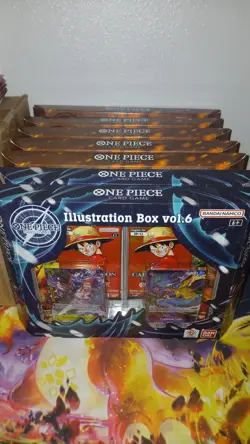 One Piece Illustration Box Vol. 5 and 6 (Lot of 7) - Image 1