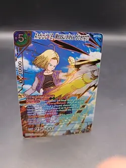 Android 18, Measureless Strength BT18-144 SPR - Dragon Ball Super Card - Image 2