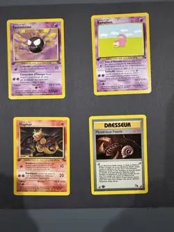 Vintage Pokemon Card Lot – French first edition fossil – 1999 WOTC LP - Image 5