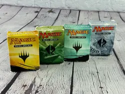 2015 Magic Cards Duel Decks Zendikar Eldrazi Elspeth Kiora 4 Packs Unsorted - Image 1
