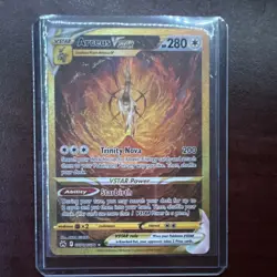 Pokemon Arceus VSTAR GG70/GG70 Secret Rare Full Art Holo Crown Zenith Card - Image 1