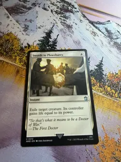 1x Swords to Plowshares NM Eng MTG - Doctor Who - Image 2