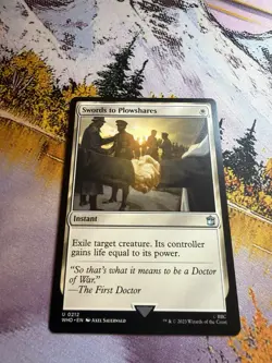 1x Swords to Plowshares NM Eng MTG - Doctor Who - Image 4