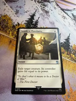 1x Swords to Plowshares NM Eng MTG - Doctor Who - Image 5