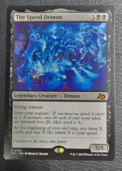 The Speed Demon Aetherdrift Regular 105 MTG Magic The Gathering - Image 1