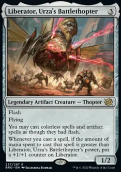 MTG Liberator, Urza's Battlethopter (237/416) The Brothers' War NM - Image 1