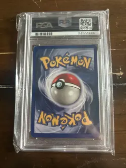 SHADOWLESS BULBASAUR #44 PSA 8-1999 POKEMON-BASE SET - Image 2