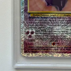 2002 POKEMON LEGENDARY COLLECTION #11 GENGAR-REVERSE FOIL PSA 8 - Image 5