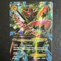 M Scizor EX (Full Art) 120/122 Pokemon XY Breakpoint English MP - Image 1