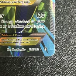 M Scizor EX (Full Art) 120/122 Pokemon XY Breakpoint English MP - Image 4