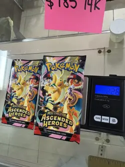 X2 22.6g EXTREMELY HEAVY -Pokemon Ascended Heroes Booster Pack -Possible GODU X2 - Image 2