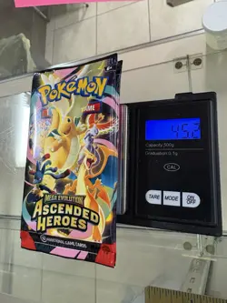 X2 22.6g EXTREMELY HEAVY -Pokemon Ascended Heroes Booster Pack -Possible GODU X2 - Image 3