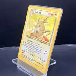 1999 Pokemon – Raichu – Fossil Set – Holo Rare 14/62 [LP] - Image 3