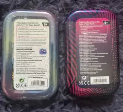 Lot Of 2 Pokemon Mini Tin Mega Heroes (1) Prismatic Evolutions (1) SEALED NEW - Image 2