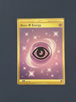 Pokemon - Basic Psychic Energy - 207/165 -SV:Scarlet & Violet 151 -Hol NM!! - Image 1