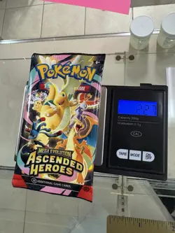 22.7g EXTREMELY HEAVY!! -Pokemon Ascended Heroes Booster Pack -Possible GODUU - Image 1
