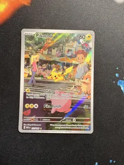 Pokemon TCG Pikachu 173/165 illustration rare Scarlet and Violet 151 English NM - Image 1