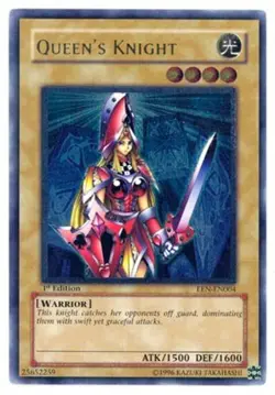 Queen's Knight - EEN-EN004 - Ultimate Rare - Unlimited Edition Near Mint - Yu-Gi - Image 1