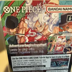 Monkey.D.Luffy College Basketball US Voyage P-055 One Piece Promo Sealed - Image 3