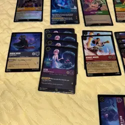 Lorcana Promo Card Lot Of 39 Cold Foil Promotional - Image 5