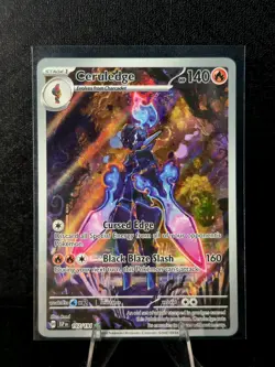 Pokemon TCG Ceruledge Illustration Rare Holo Card Sv08: Surging Sparks 197/191 - Image 1
