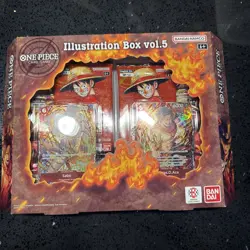 Bandai One Piece Card Game Illustration Box vol. 5, Brand New, Factory Sealed - Image 1