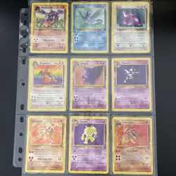 ⭐Complete Non Holo Fossil set Pokemon Cards 1999 WOTC⭐ Pokemon Fossil no 16-62 - Image 1