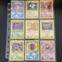 ⭐Complete Non Holo Fossil set Pokemon Cards 1999 WOTC⭐ Pokemon Fossil no 16-62 - Image 3