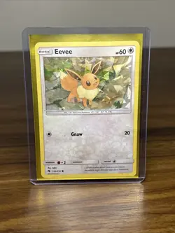 Eevee #155/214 Lost Thunder - Cracked Ice Holo Pokemon Card - Image 1