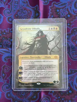 Geyadrone Dihada Borderless FOIL – Modern Horizons 2 MH2 – Mythic Rare MTG NM - Image 1