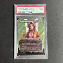 PSA 9 Aerith Gainsborough Borderless Surge Foil MTG Final Fantasy #0519 - Image 1