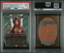 PSA 9 Aerith Gainsborough Borderless Surge Foil MTG Final Fantasy #0519 - Image 5