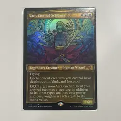 Zur, Eternal Schemer (Textured Foil) Dominaria United Foil - Image 1
