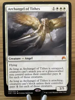 MTG : Archangel of Tithes: Magic Origins #4: Mythic - Image 1