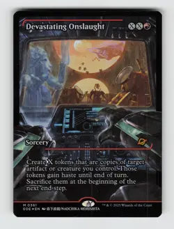 Devastating Onslaught (0361) (Showcase)*Foil* EOE 361 NM - Image 1