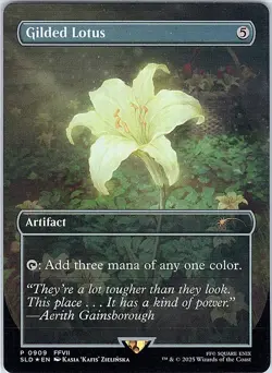 Gilded Lotus (Rainbow Foil) () Foil P SLD 909 NM - Image 1