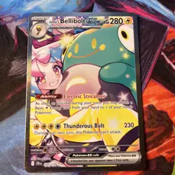 Iono's Bellibolt EX Journey Together SIR Card 183/159 Pokemon Card TCG Near Mint - Image 1