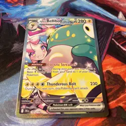 Iono's Bellibolt EX Journey Together SIR Card 183/159 Pokemon Card TCG Near Mint - Image 2