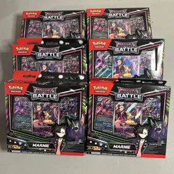 Pokemon TCG Rival Battle Deck Marnie w/ Marnie's Morpeko - New/Sealed - Image 1