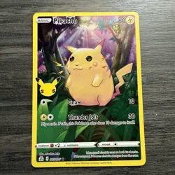 Pokemon TCG: Pikachu 005/025 Celebrations Holo 25th Anniversary - LP - Image 1